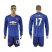 Manchester United #17 Blind Away Long Sleeves Soccer Club Jersey
