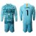 Tottenham Hotspur #1 Lloris Light Blue Goalkeeper Long Sleeves Soccer Club Jersey