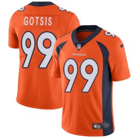 Nike Denver Broncos #99 Adam Gotsis Orange Team Color Mens Stitched NFL Vapor Untouchable Limited Jersey