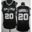 San Antonio Spurs 20 Manu Ginobili Black Revolution 30 NBA Jerseys Cheap