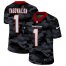 Miami Dolphins #1 Tua Tagovailoa Mens Nike 2020 Black CAMO Vapor Untouchable Limited Stitched NFL Jersey