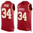 Nike Kansas City Chiefs #34 Carlos Hyde Red Team Color Mens Stitched NFL Limited Tank Top Jersey