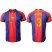 Barcelona #3 Pique Home Soccer Club Jersey