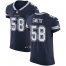 Nike Dallas Cowboys #58 Aldon Smith Navy Blue Team Color Mens Stitched NFL Vapor Untouchable Elite Jersey