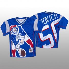 NFL New England New England Patriots #50 Chase Winovich Blue Mens Mitchell & Nell Big Face Fashion Limited NFL Jersey