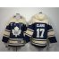 Toronto Maple Leafs #17 Wendel Clark Blue Sawyer Hooded Sweatshirt Stitched Youth NHL Jersey