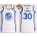 Womens Warriors #30 Stephen Curry White The Finals Patch Dress Stitched NBA Jersey