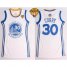 Womens Warriors #30 Stephen Curry White The Finals Patch Dress Stitched NBA Jersey