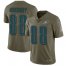 Nike Philadelphia Eagles #88 Dallas Goedert Olive Youth Stitched NFL Limited 2017 Salute to Service Jersey