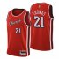 Chicago Chicago Bulls #21 Matt Thomas Mens Nike Red 2021/22 Swingman NBA Jersey – City Edition Mens