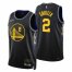 Golden State Golden State Warriors #2 Chris Chiozza Mens Nike Black 2021/22 Swingman NBA Jersey – City Edition Mens