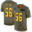 Indianapolis Colts #56 Quenton Nelson NFL Mens Nike Olive Gold 2019 Salute to Service Limited Jersey