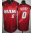 Miami Heat 0 Bibby Red Jersey Cheap