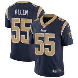 Nike Los Angeles Rams #55 Brian Allen Navy Blue Team Color Mens Stitched NFL Vapor Untouchable Limited Jersey