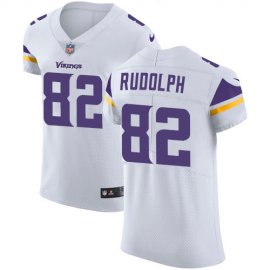 Nike Minnesota Vikings #82 Kyle Rudolph White Mens Stitched NFL Vapor Untouchable Elite Jersey