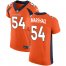 Nike Denver Broncos #54 Brandon Marshall Orange Team Color Mens Stitched NFL Vapor Untouchable Elite Jersey