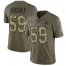 Nike Carolina Panthers #59 Luke Kuechly Olive/Camo Youth Stitched NFL Limited 2017 Salute to Service Jersey