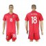 Norway #18 Selnaes Home Soccer Country Jersey