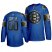 Adidas Bruins Custom 2019 Fathers Day Black Golden Mens Authentic NHL Jersey Royal