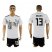 Germany #13 Ballack White Home Soccer Country Jersey