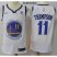 Mens Nike Golden State Warriors #11 Klay Thompson White NBA Authentic Association Edition Jersey