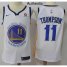 Mens Nike Golden State Warriors #11 Klay Thompson White NBA Authentic Association Edition Jersey