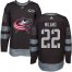 Adidas Columbus Blue Jackets #22 Sonny Milano Black 1917-2017 100th Anniversary Stitched NHL Jersey