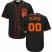 San Francisco Giants Majestic Alternate 2017 Cool Base Custom Jersey Black