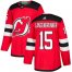 Adidas New Jersey Devils #15 Jamie Langenbrunner Red Home Authentic Stitched NHL Jersey