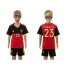 Belgium #23 Vermaelen Red Home Kid Soccer Country Jersey