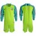 Brazil Blank Shiny Green Goalkeeper Long Sleeves Soccer Country Jersey