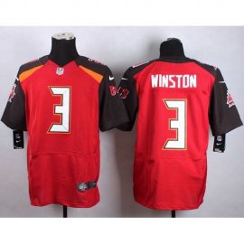 Nike Tampa Bay Buccaneers #3 Jameis Winston Red Team Color Mens Stitched NFL New Elite Jersey