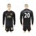 Manchester United #20 Sromero Black Goalkeeper Long Sleeves Soccer Club Jersey