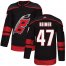 Adidas Carolina Hurricanes #47 James Reimer Black Alternate Authentic Stitched NHL Jersey