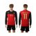 Belgium #11 Mirallas Red Home Long Sleeves Soccer Country Jersey