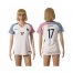 Womens France #17 Digne Away Away Soccer Country Jersey