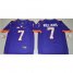 Clemson Tigers #7 Mike Williams Purple Limited Stitched NCAA Jersey