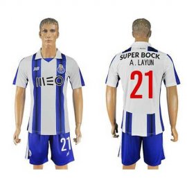 Oporto #21 A.Layun Home Soccer Club Jersey