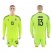 Mexico #13 G.Ochoa Shiny Green Long Sleeves Goalkeeper Soccer Country Jersey
