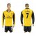 Arsenal #7 Alexis Away Long Sleeves Soccer Club Jersey