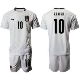 Italy #10 R.Baggio Away Soccer Country Jersey