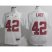 Alabama Crimson Tide 42 Eddie Lacy White 2012 SEC Patch College Football NCAA Jersey