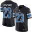 Nike Detroit Lions #23 Desmond Trufant Black Mens Stitched NFL Limited Rush Jersey