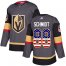 Adidas Vegas Golden Knights #88 Nate Schmidt Grey Home Authentic USA Flag Stitched NHL Jersey