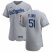 Los Angeles Dodgers #51 Dylan Floro Mens Nike Gray Road 2020 Authentic Team MLB Jersey