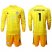 Leicester City #1 Schmeichel Yellow Goalkeeper Long Sleeves Soccer Club Jersey