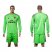 AC Milan Blank Green Goalkeeper Long Sleeves Soccer Club Jersey