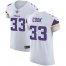 Nike Minnesota Vikings #33 Dalvin Cook White Mens Stitched NFL Vapor Untouchable Elite Jersey