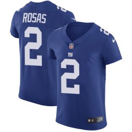 Nike New York Giants #2 Aldrick Rosas Royal Blue Team Color Mens Stitched NFL Vapor Untouchable Elite Jersey