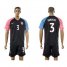 USA #3 Gonzalez Away Soccer Country Jersey